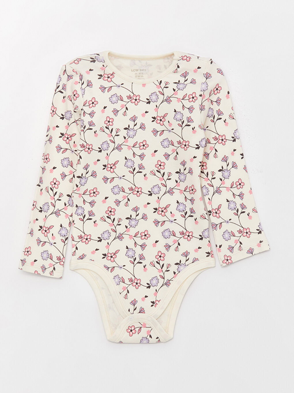 Sarı Bisiklet Yaka Kız Bebek Çıtçıtlı Bodysuit 2'li-1