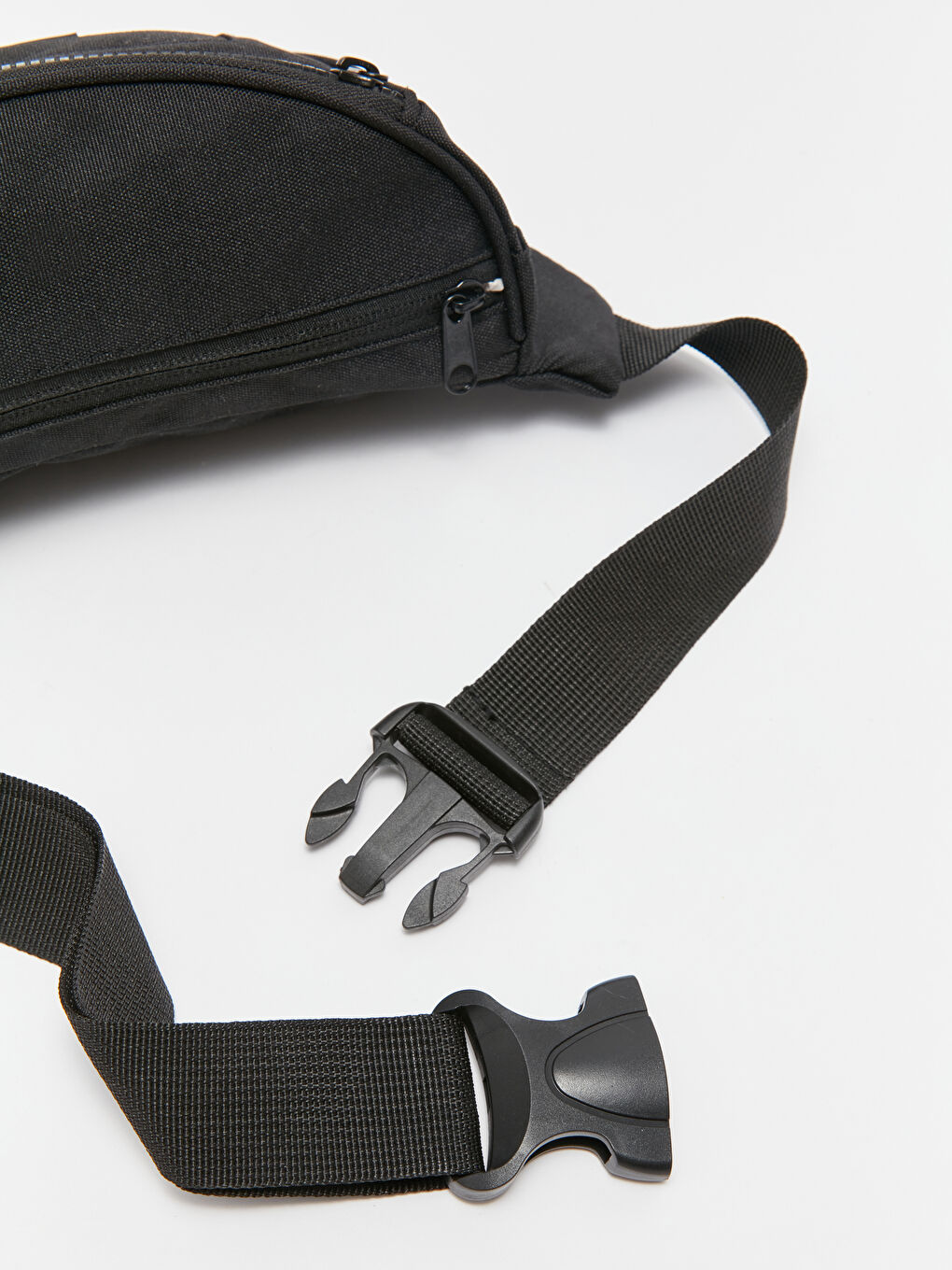 ლეიბლის დეტალური მამაკაცის წელის ჩანთა-4