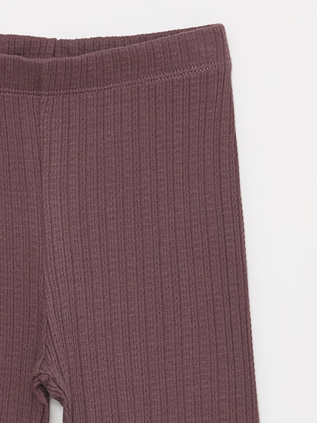 Mor Bisiklet Yaka Uzun Kollu Kız Bebek Pijama Takımı-5