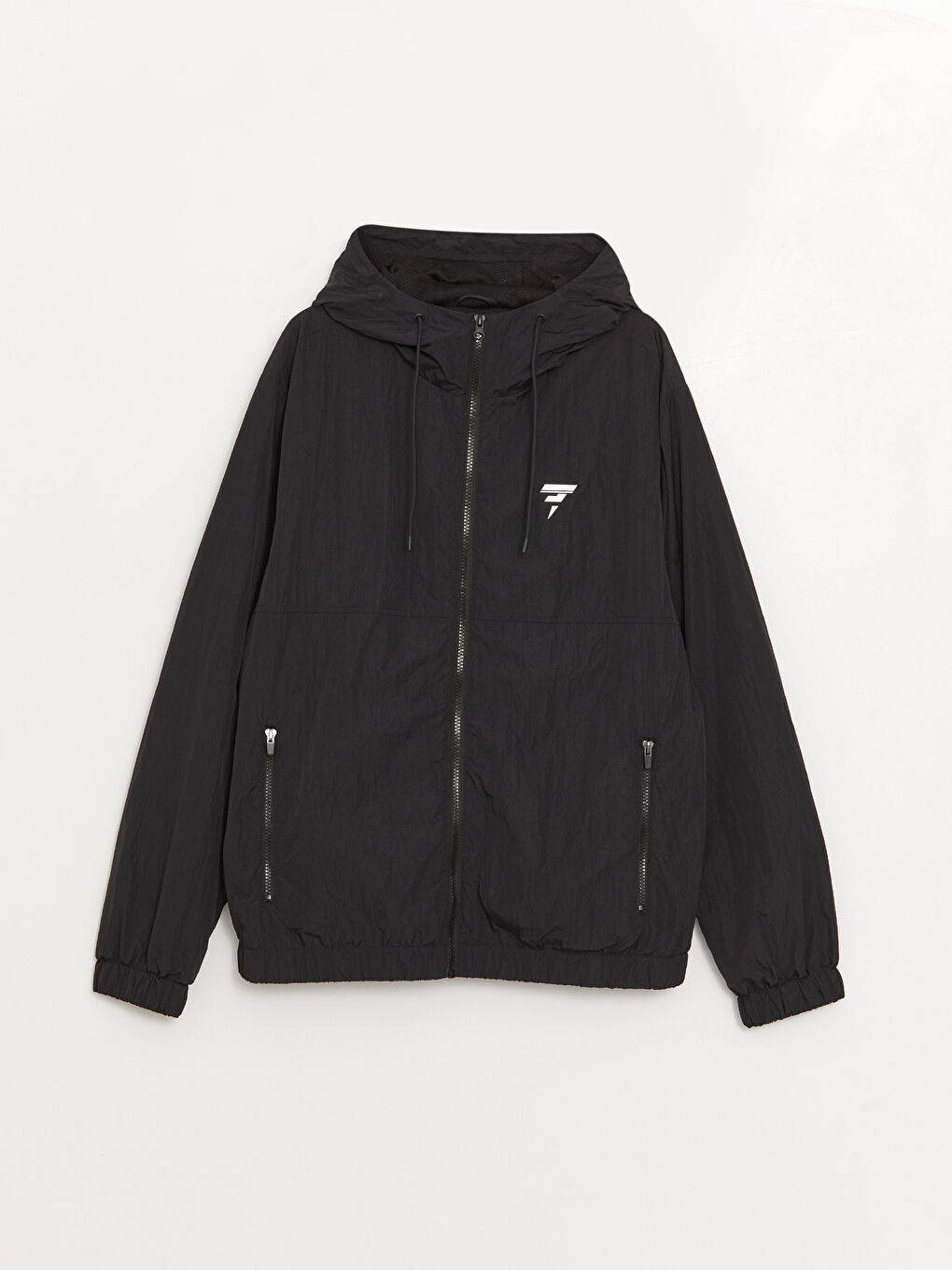Standard Fit Hooded Men's Coat-1