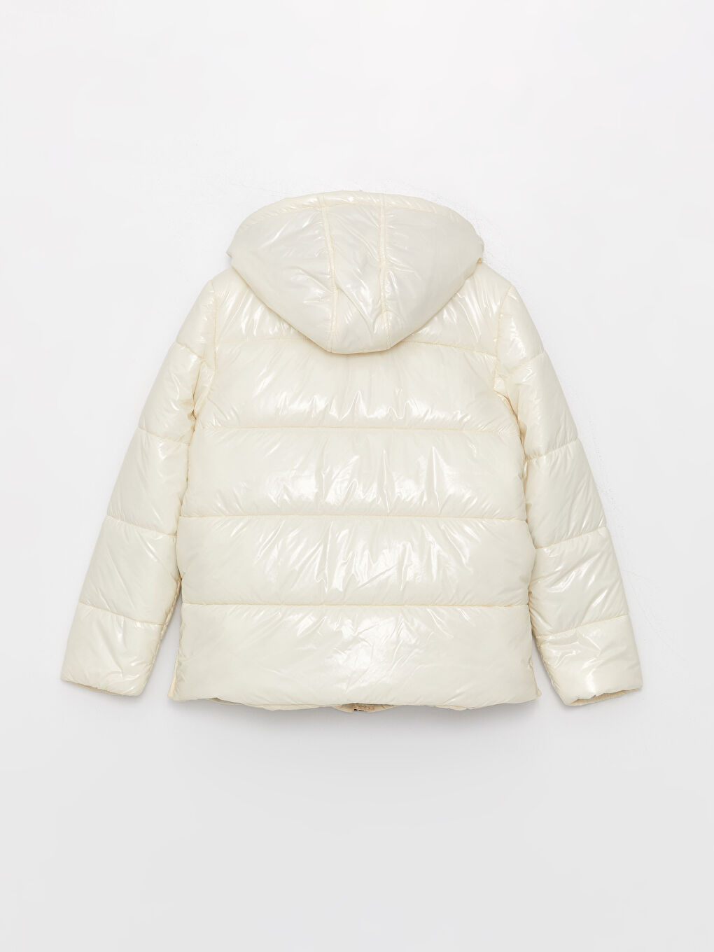 Hooded Girl Puffer-1