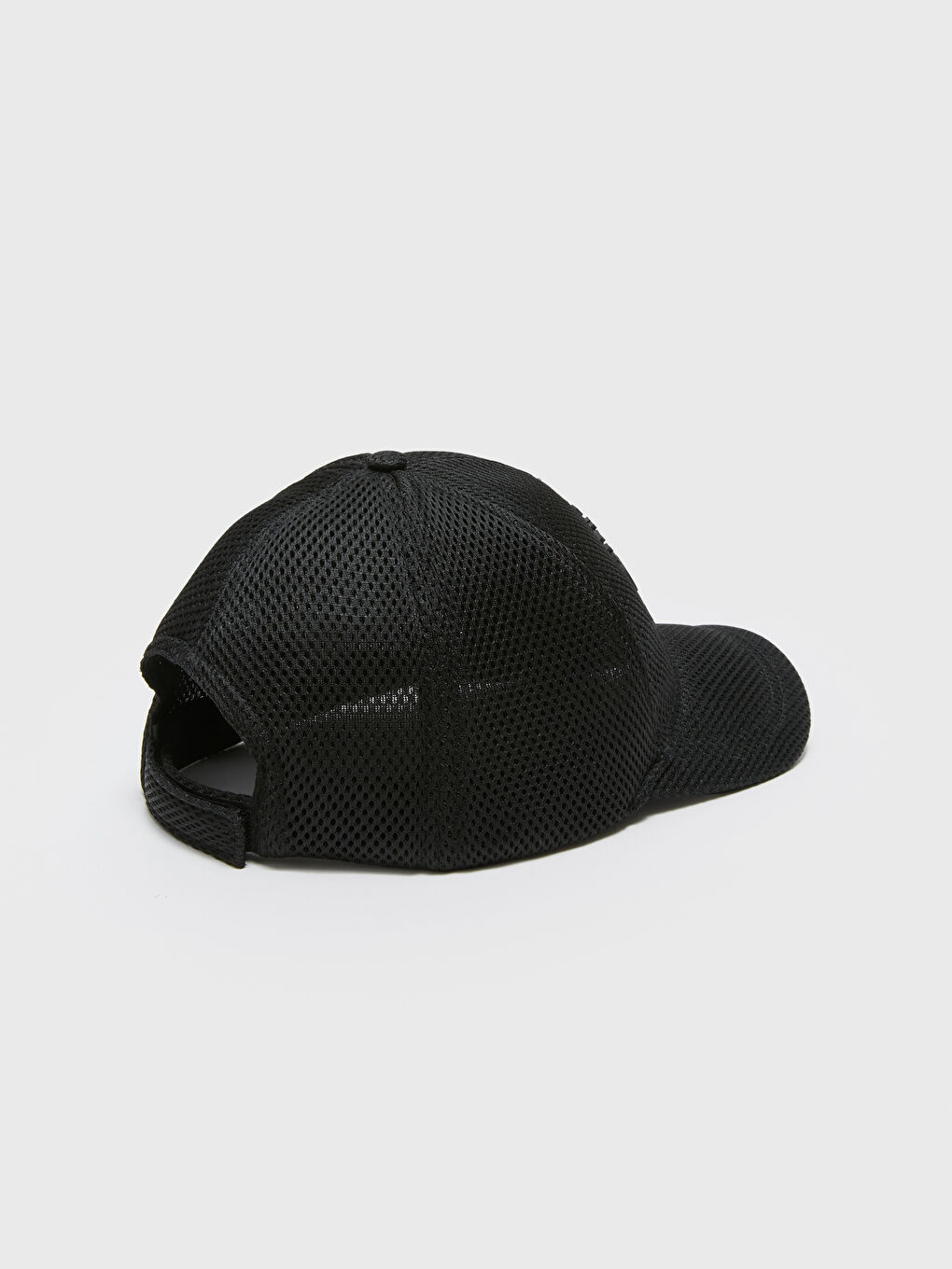 Siyah Yazı Baskılı Erkek Kep Şapka-6