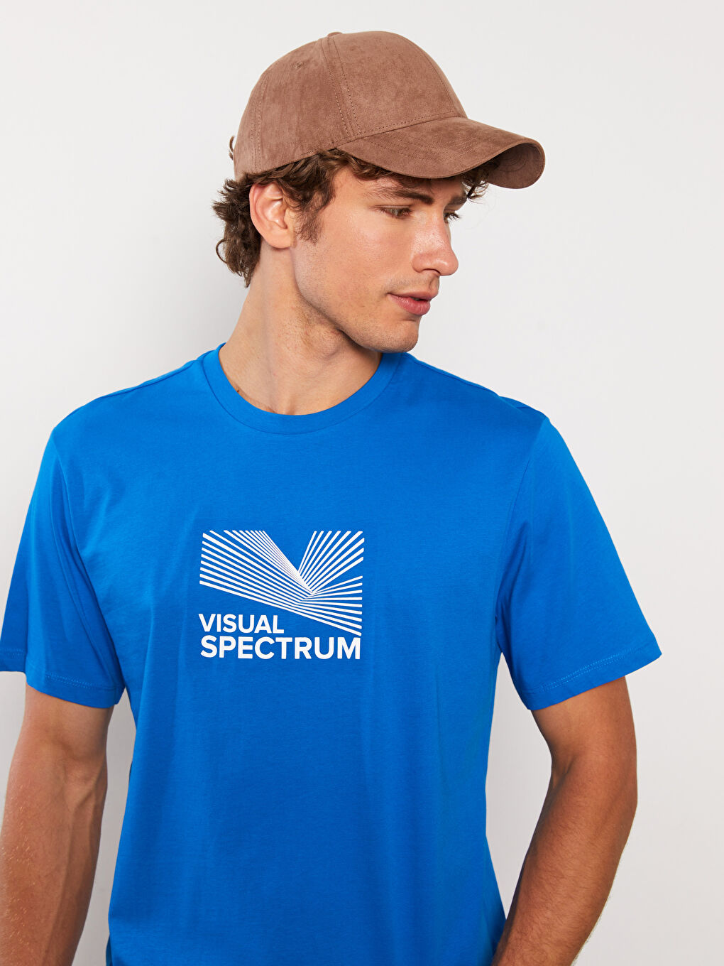 Kahverengi Süet Görünümlü Erkek Kep Şapka