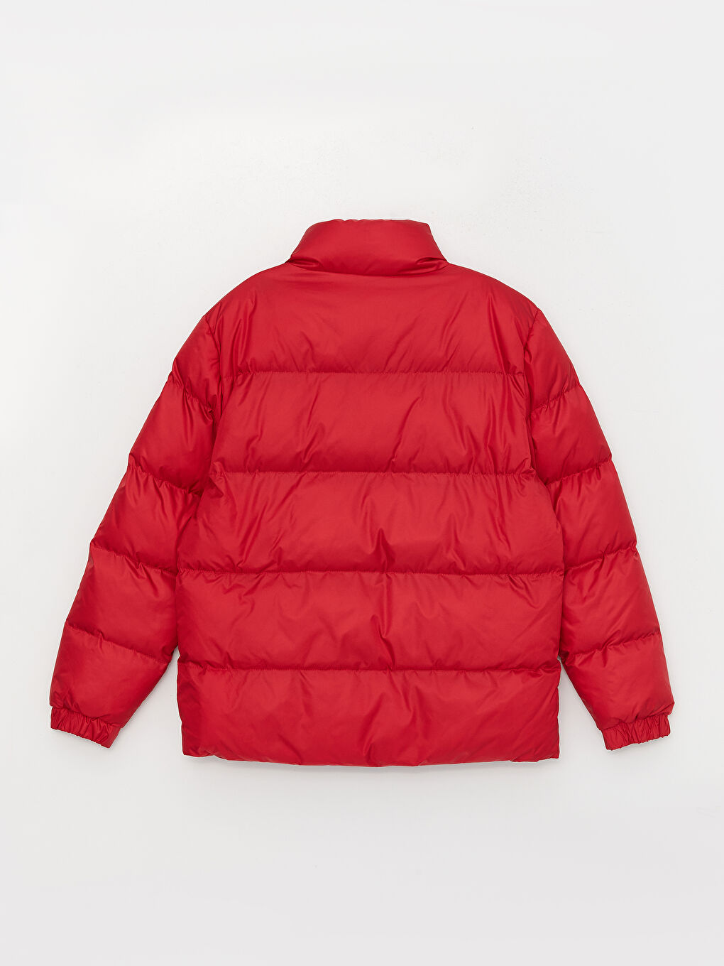 Standard Fit Funnel Neck Men's Puffer Coat-7