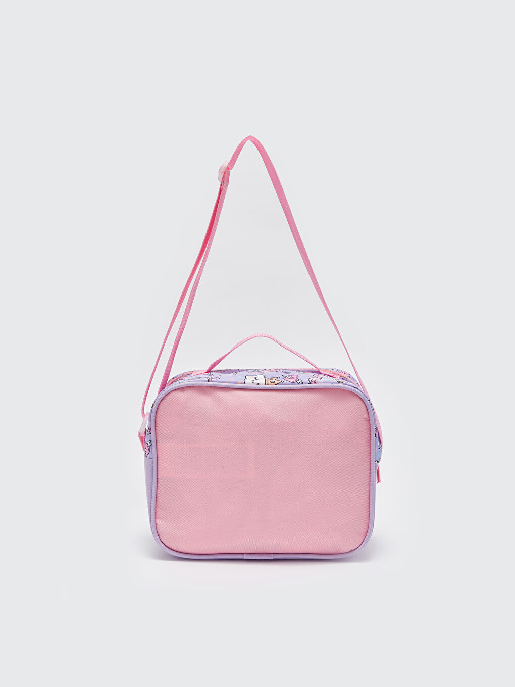 Lila Baskılı Kız Çocuk Beslenme Çantası-2