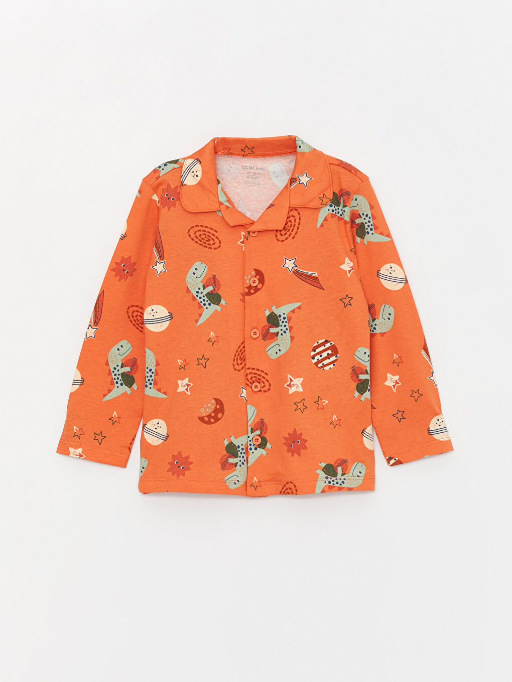 LCW baby Polo Yaka Erkek Bebek Pijama Takımı -W34337Z1-LSR