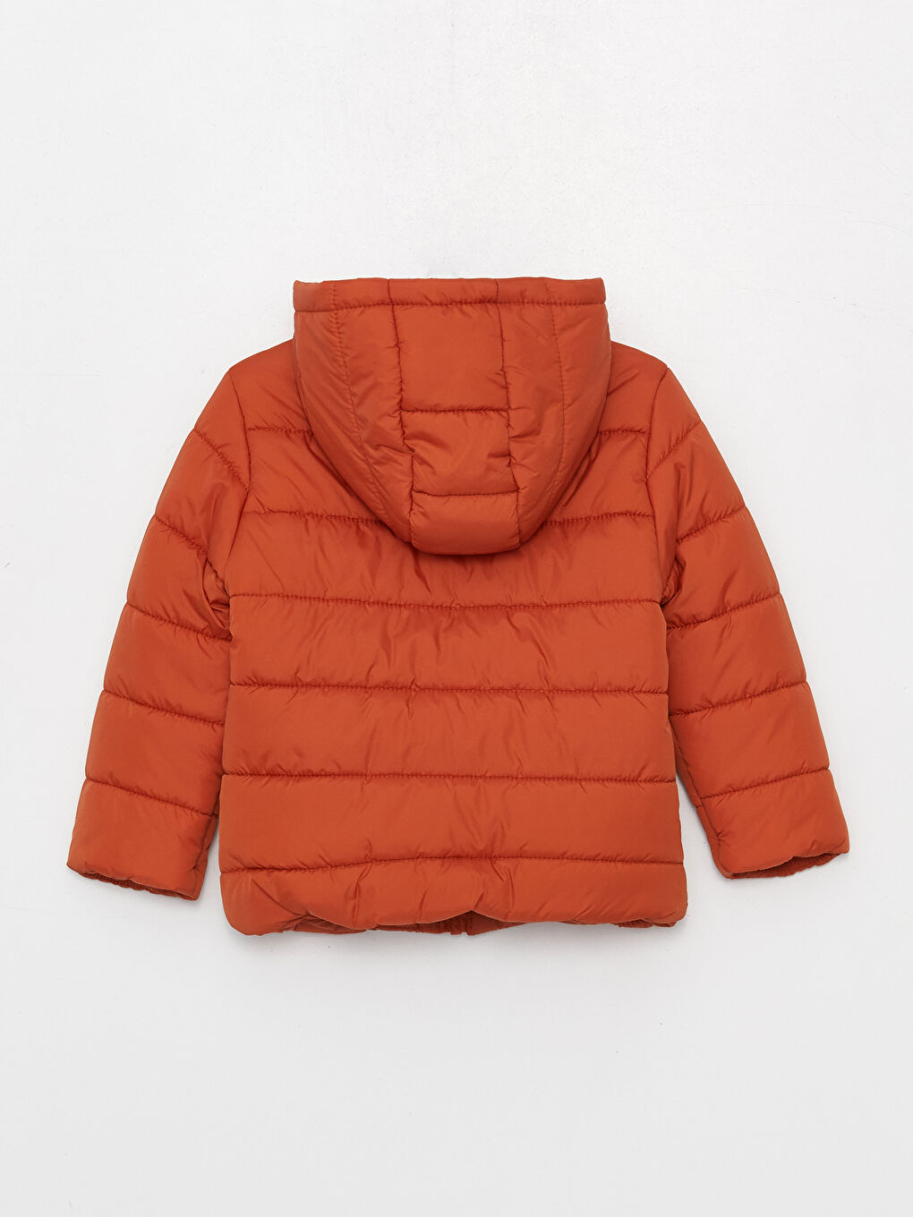 Manteau Basique À Capuche Et Manches Longues Pour Bébé Garçon-2