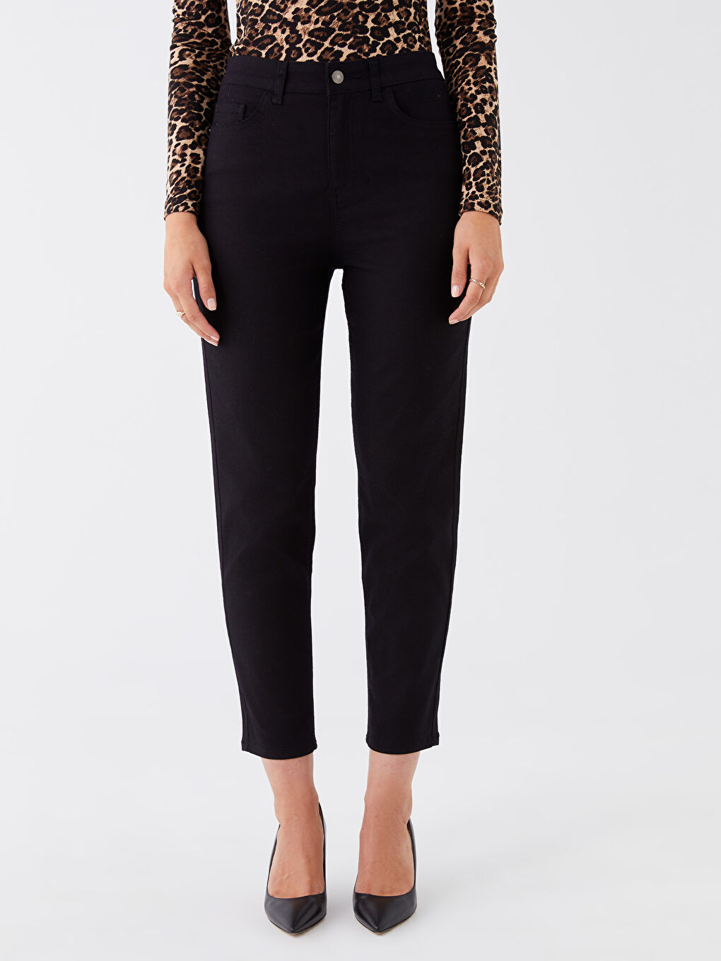 Slim Fit Women's Jeans -W34392Z8-J0F