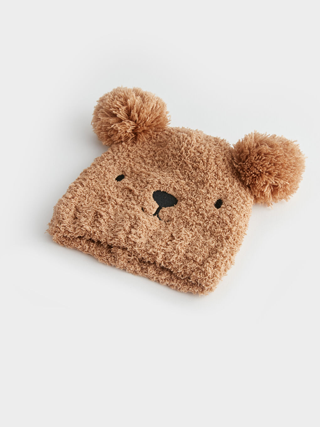 LCW baby 3D Teddy Bear Figure Baby Boys' Beanie -W34408Z1-V7S