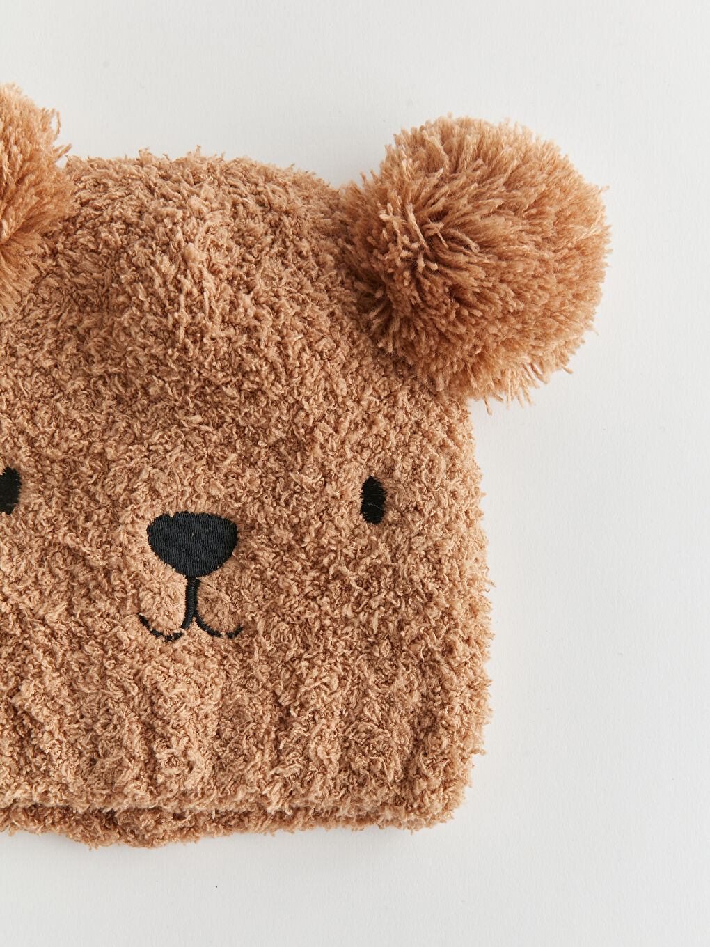 LCW baby 3D Teddy Bear Figure Baby Boys' Beanie -W34408Z1-V7S