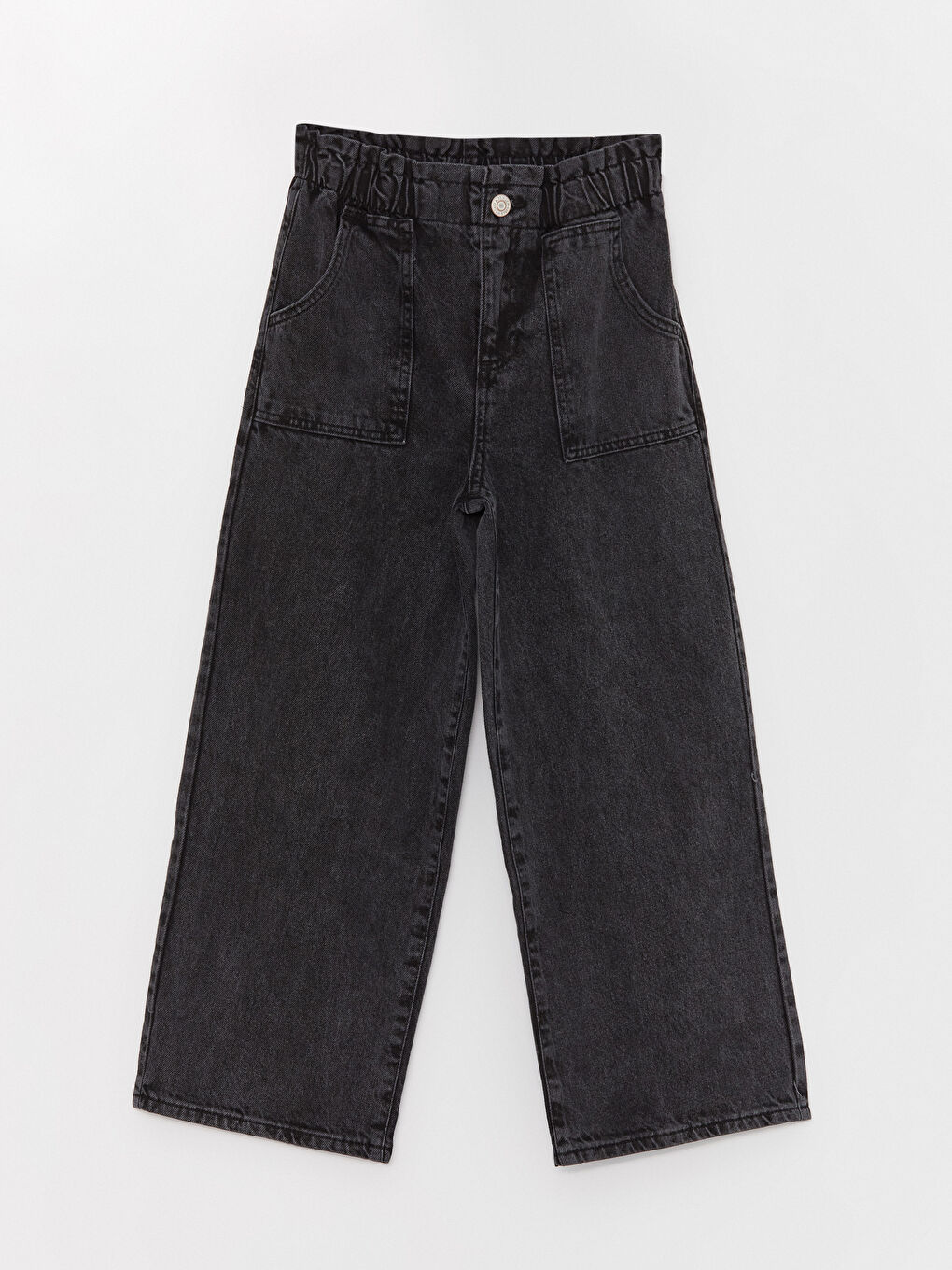 Jeans Filles Jambe Large