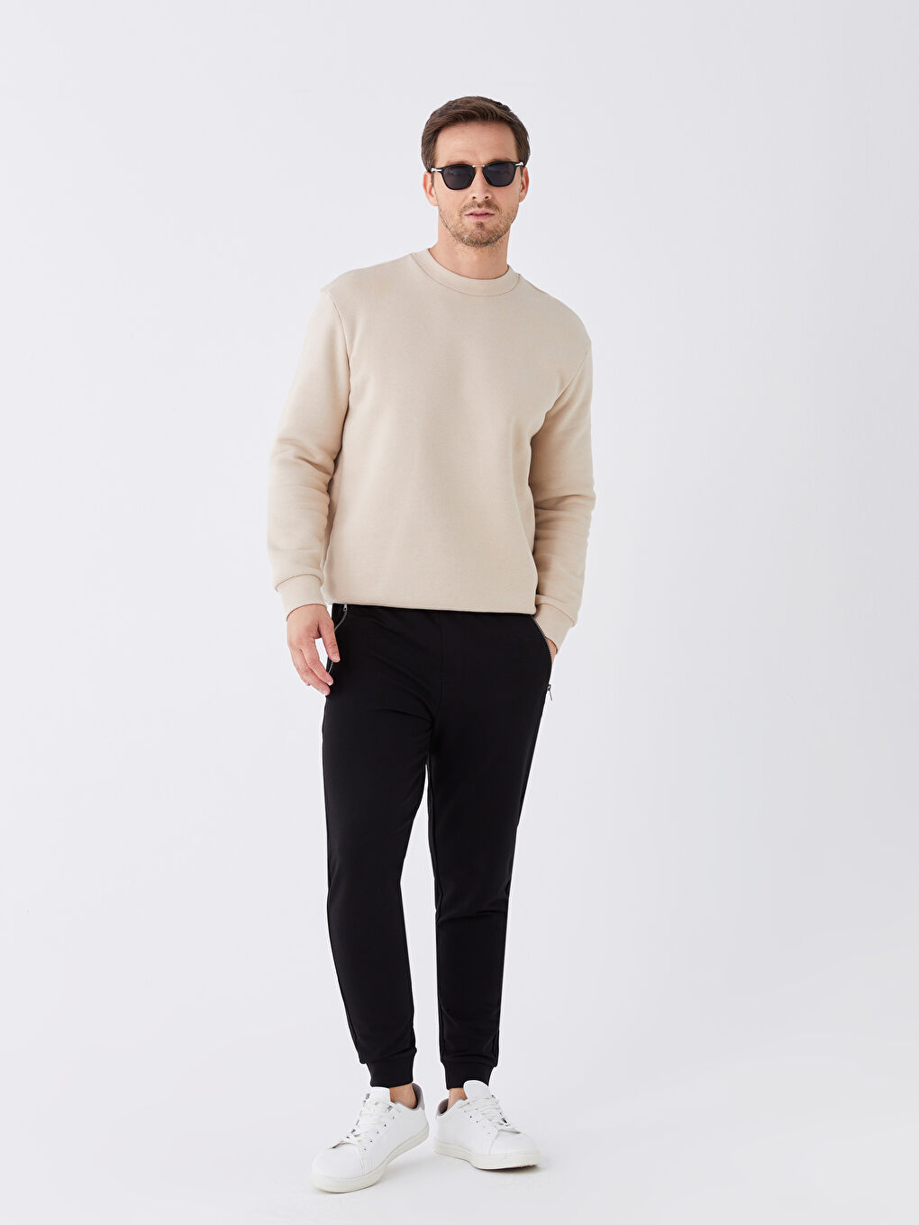 LCWAIKIKI Classic Slim Fit Men's Jogger Sweatpants -W34433Z8-CVL