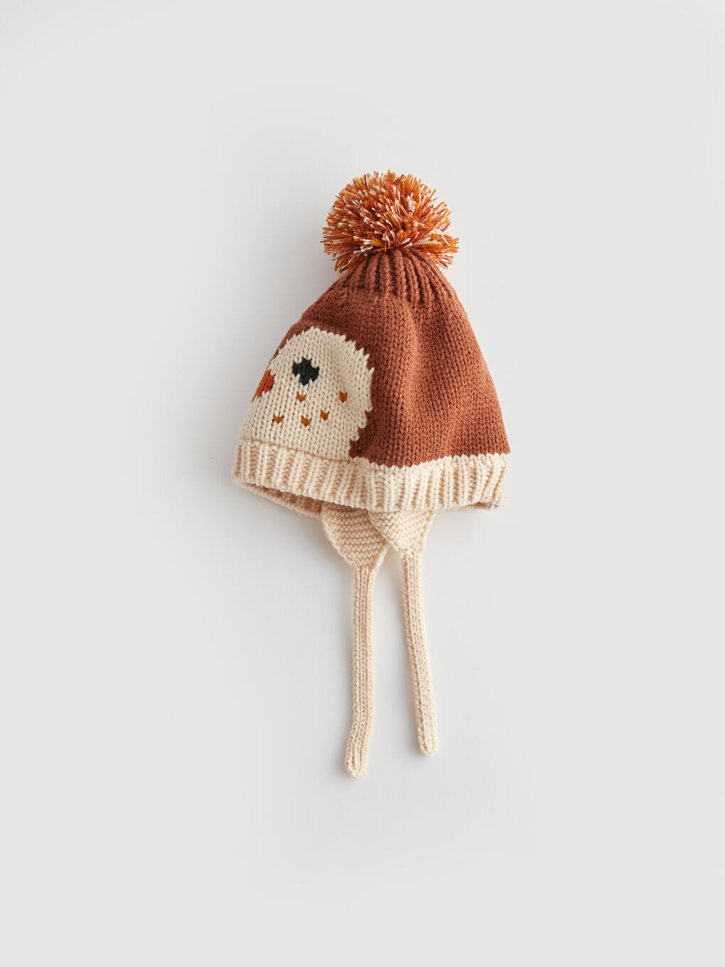 Pom-Pom Detail Baby Boys' Beanie-1