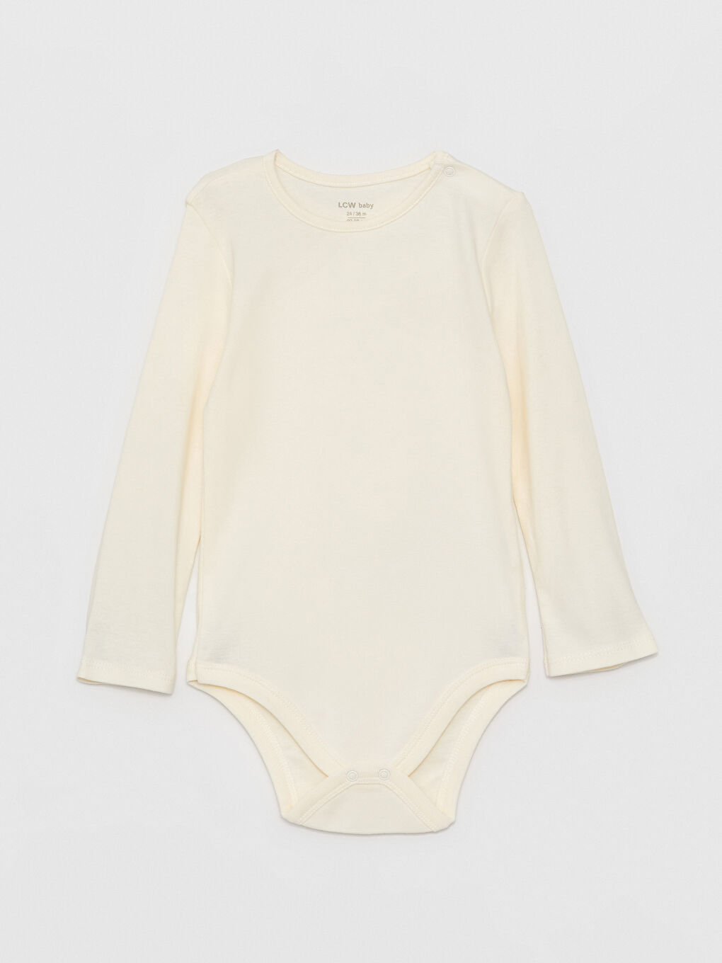 Pembe Bisiklet Yaka Uzun Kollu Kız Bebek Çıtçıtlı Bodysuit 5'li-2