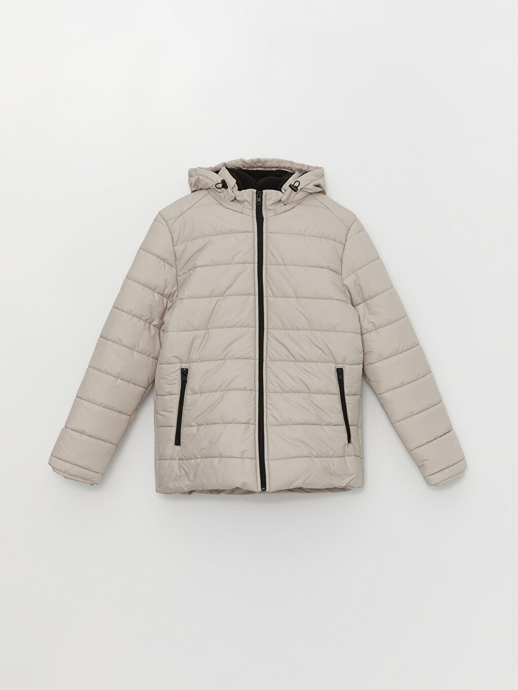 Standard Fit Hooded Men's Puffer Coat-7