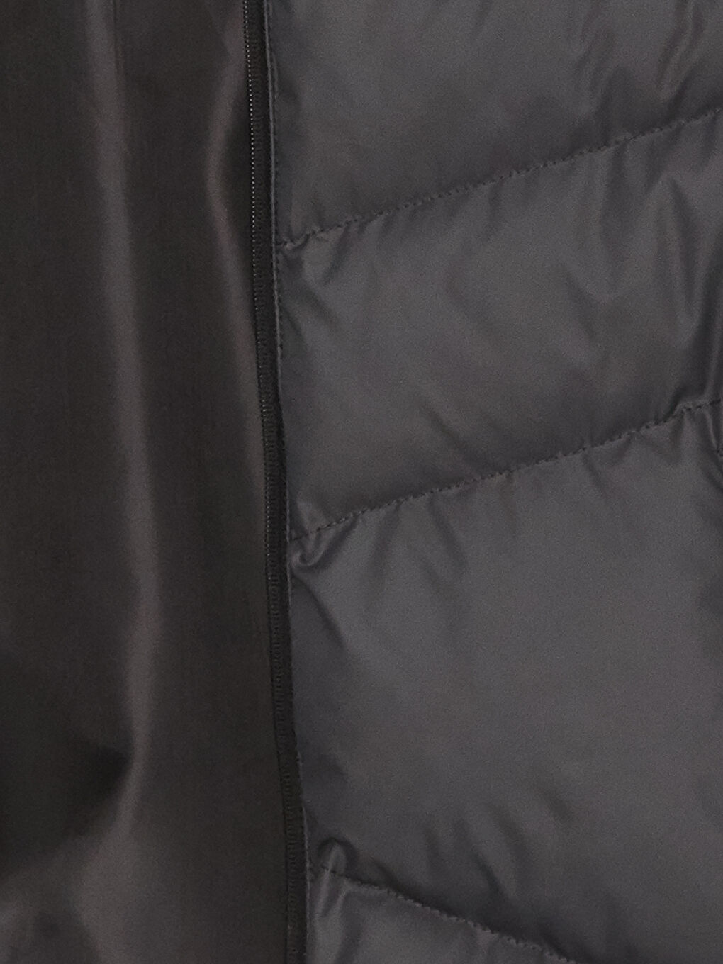 Antrasit Standart Kalıp Kapüşonlu Erkek Şişme Mont-8