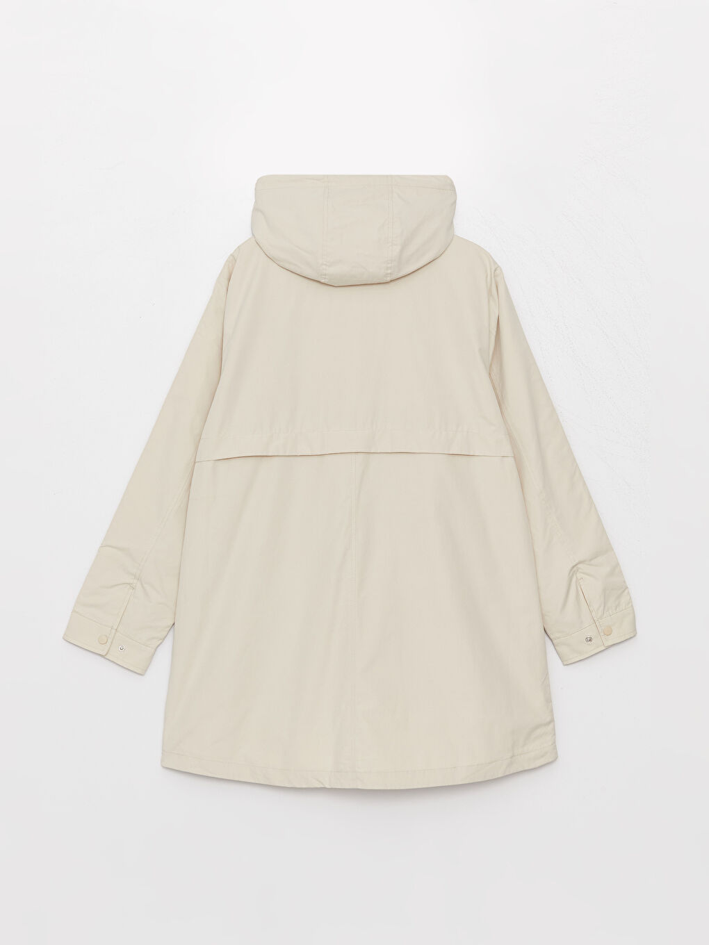 LCW Grace Women's Hooded Plain Coat -W34514Z8-S2E