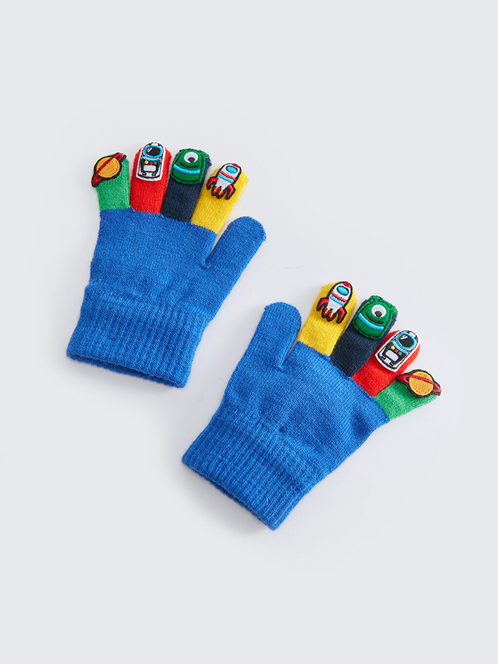 LCW ACCESSORIES Patch-Detailierte Jungen Strickhandschuhe -W34567Z4-GZ1