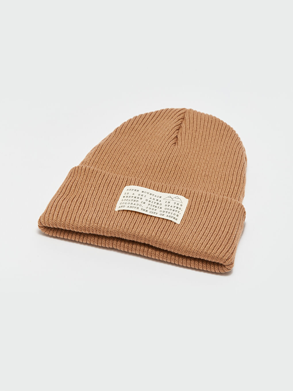Label Embroidered Boys Beanie-1