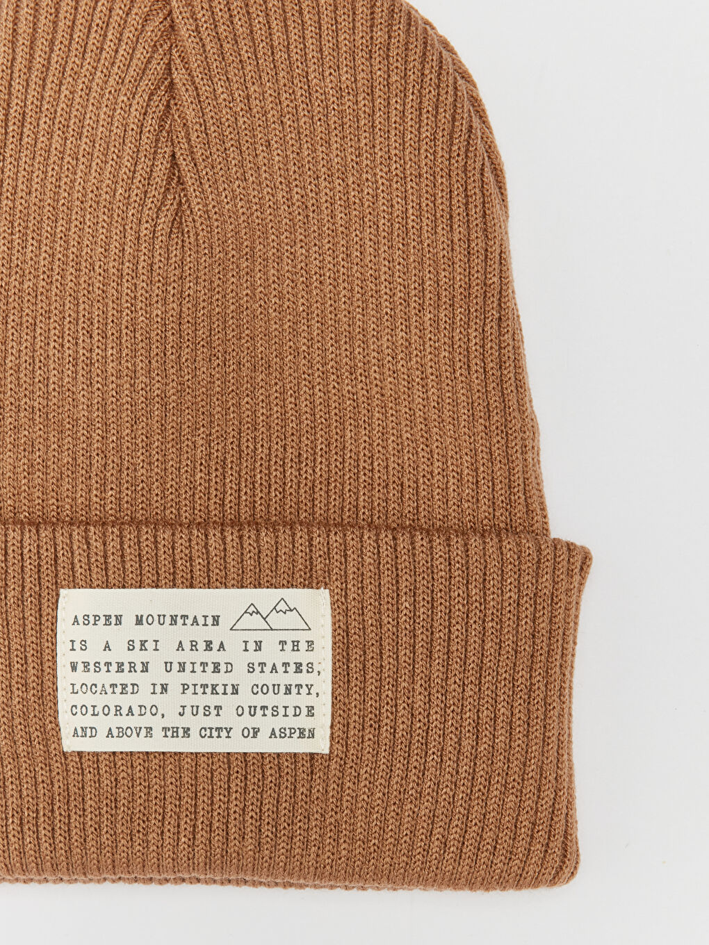 Label Embroidered Boys Beanie-2