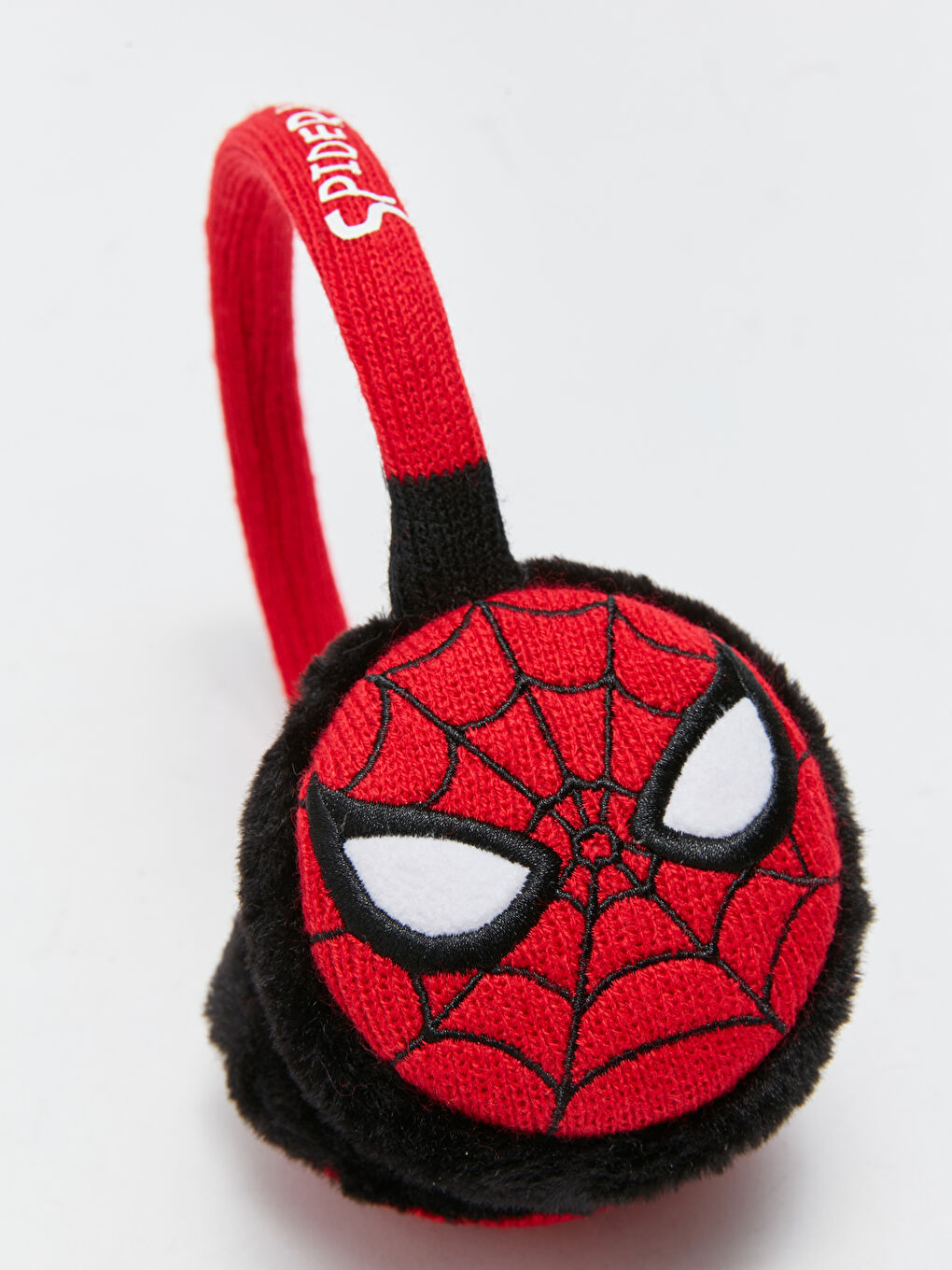 LCW ACCESSORIES Canlı Kırmızı Spiderman Lisanslı Erkek Çocuk Triko Kulaklık - 2