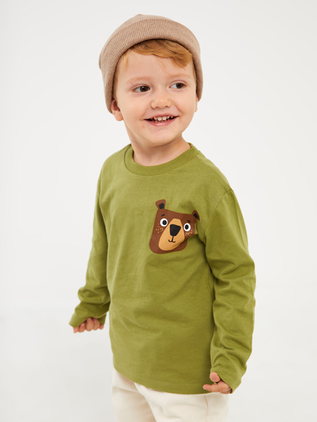 Crew Neck Long Sleeve Baby Boys' T-Shirt 2 Pack-1