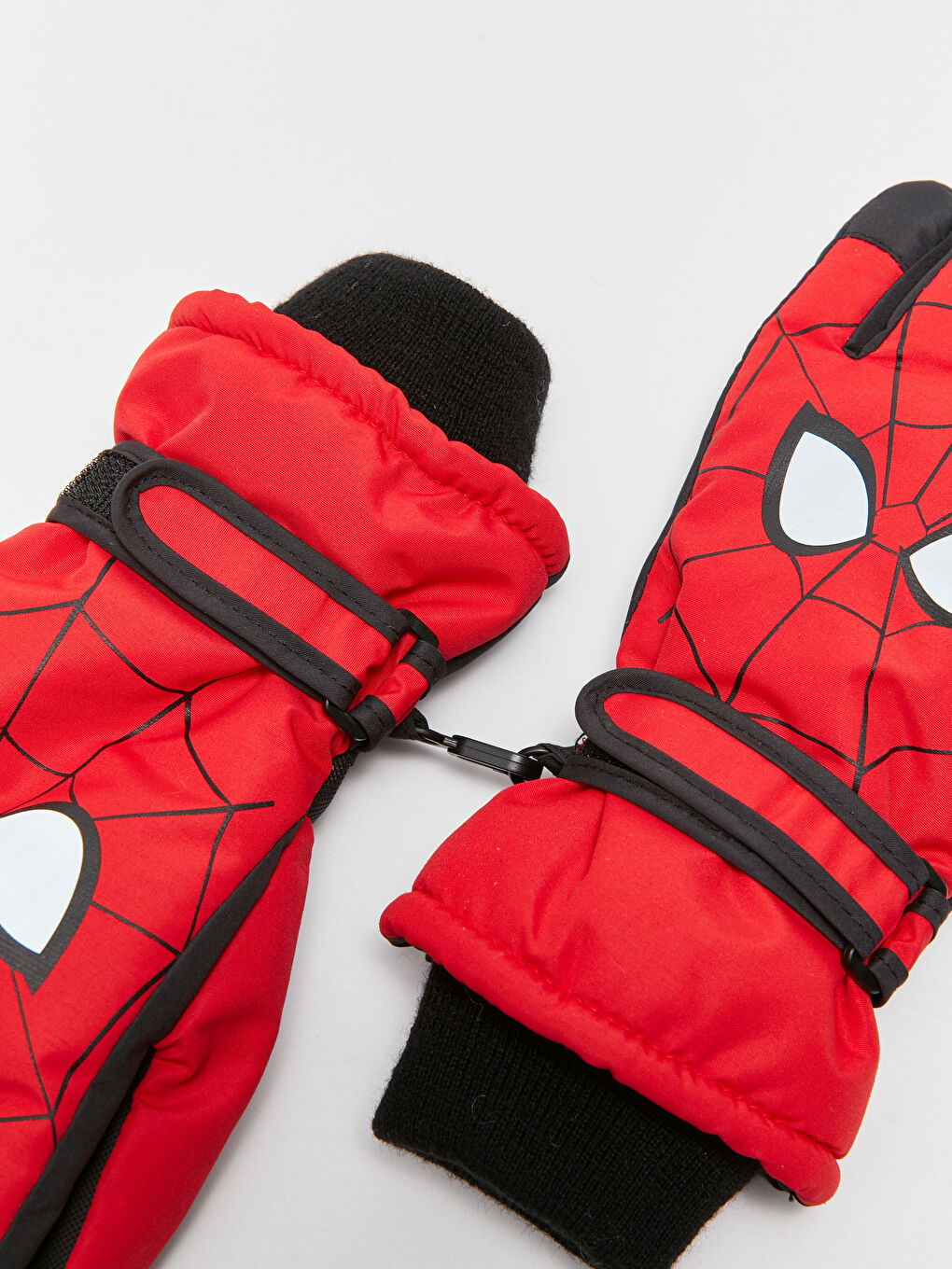 LCW ACCESSORIES Karışık Baskılı Spiderman Lisanslı Erkek Çocuk Kar Eldiveni - 1