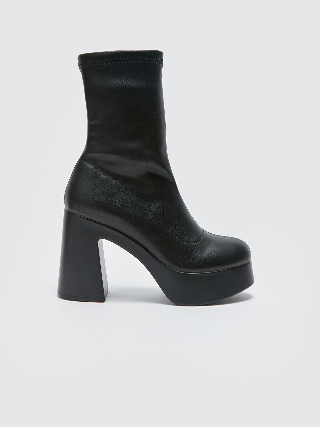 LCW STEPS Kunstleder Damen Absatzstiefel -W34710Z8-HUC