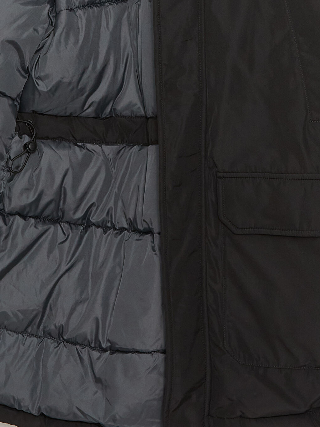 Regular Fit Hooded Men's Parka-8