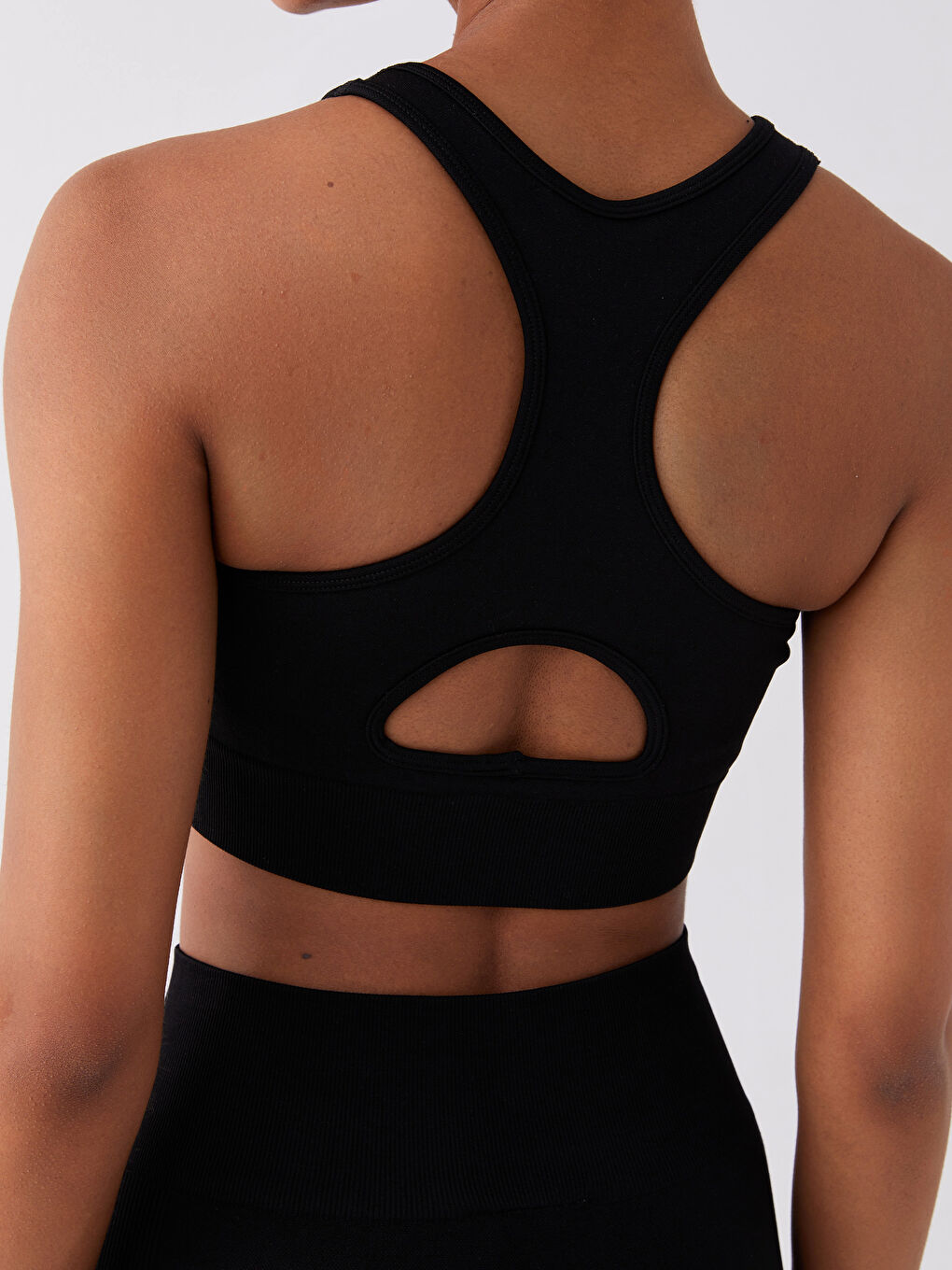 XSIDE ACTIVE Crew Neck Plain Seamless Women's Sports Bustier -W34790Z8-CVL