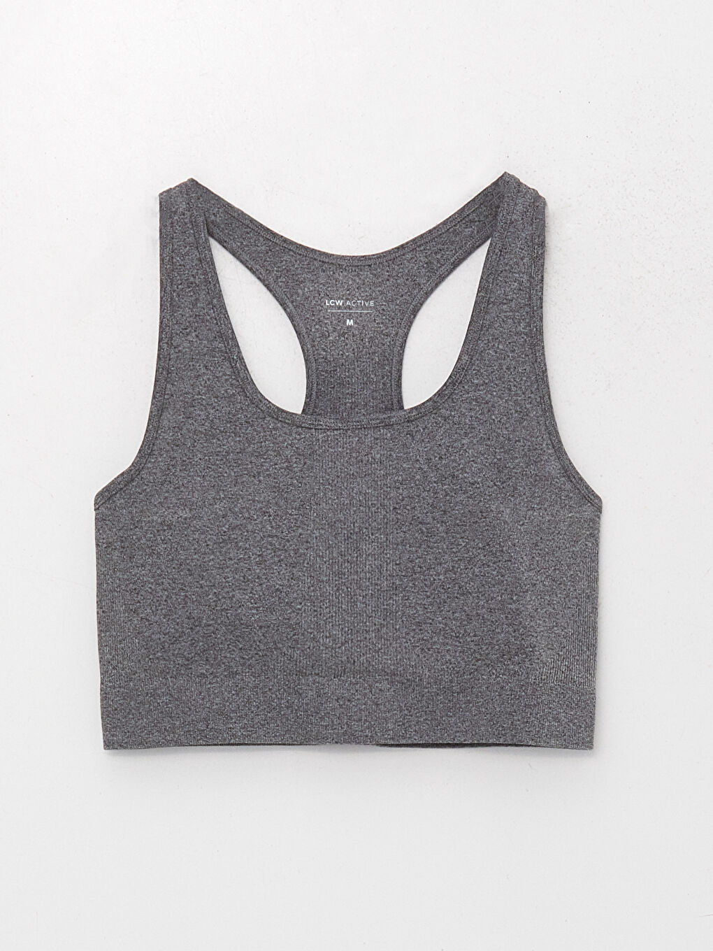 U Neck Plain Seamless Women's Sports Bustier -W34816Z8-LAL