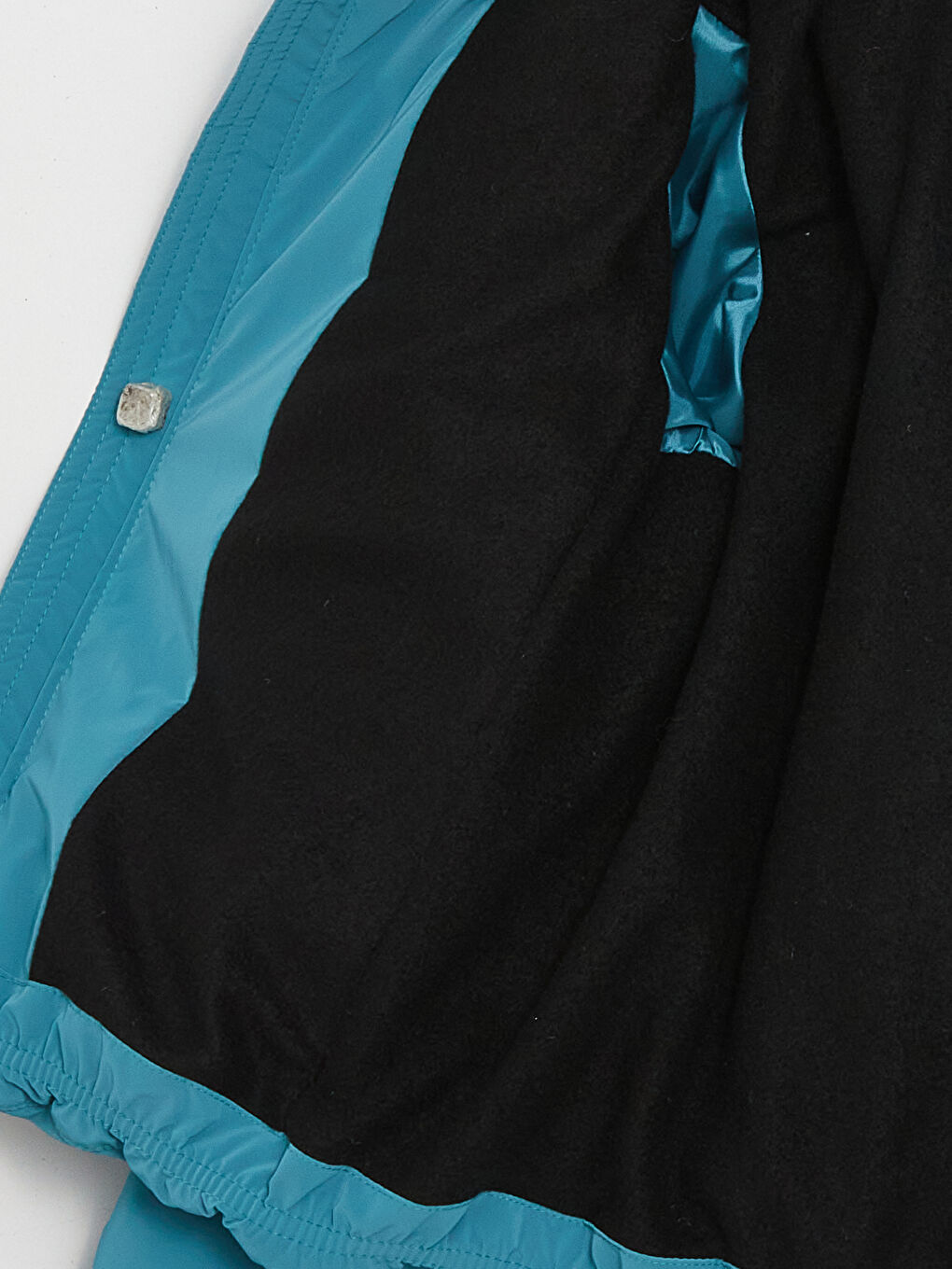 Yeşil Kapüşonlu Erkek Çocuk Şişme Mont-2