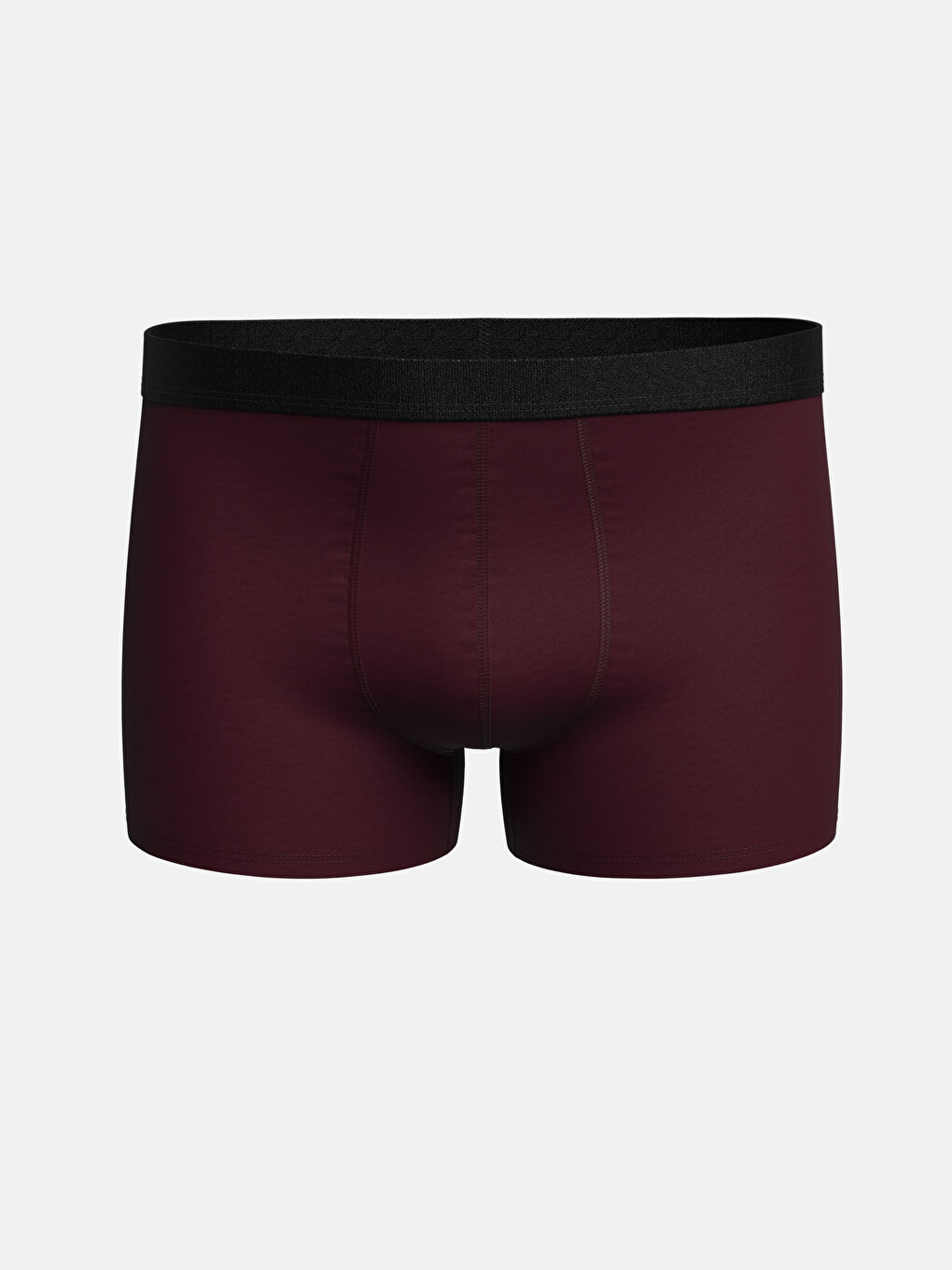 سراويل بوكسر قطن مطاطي عادي للرجال - مجموعتين-1