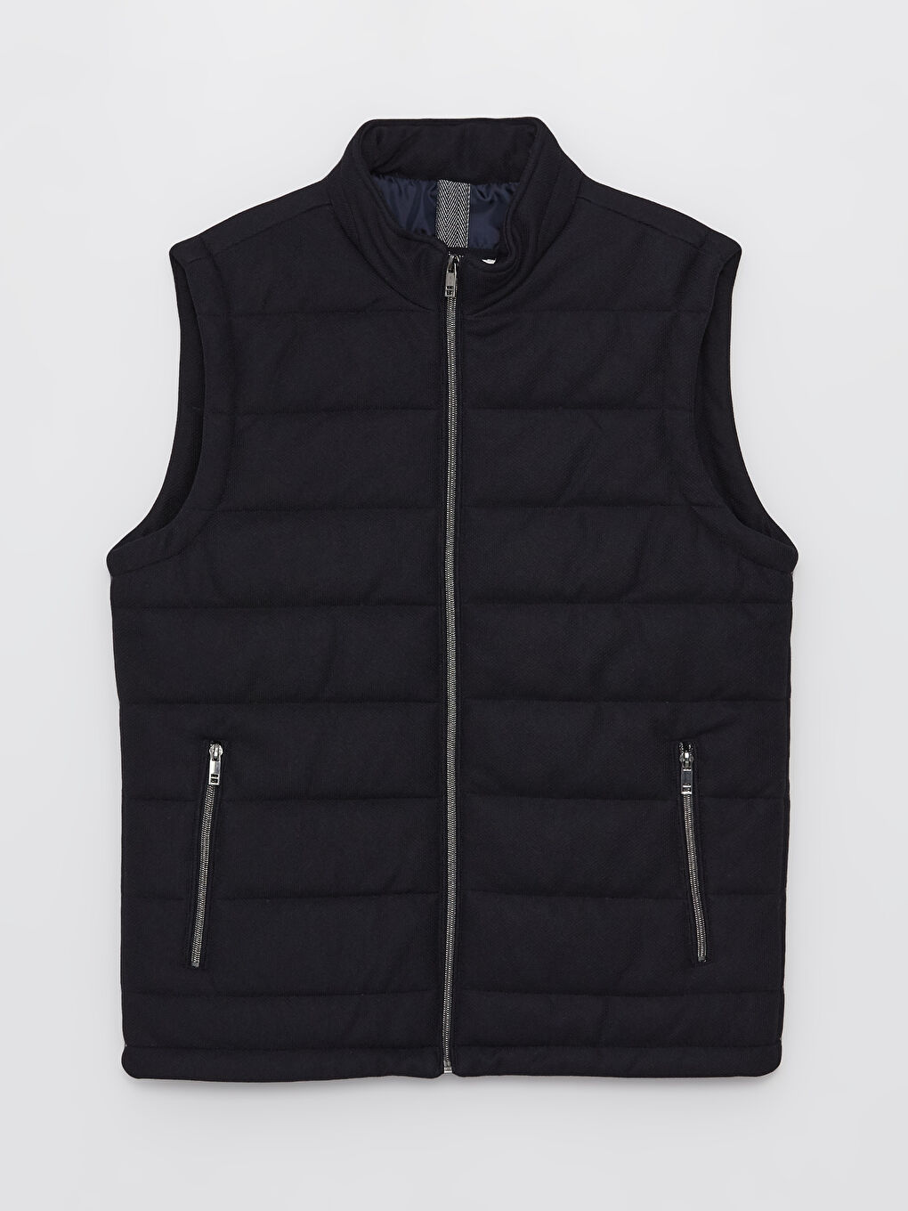 Slim Fit Funnel Neck Men's Puffer Gilet-6