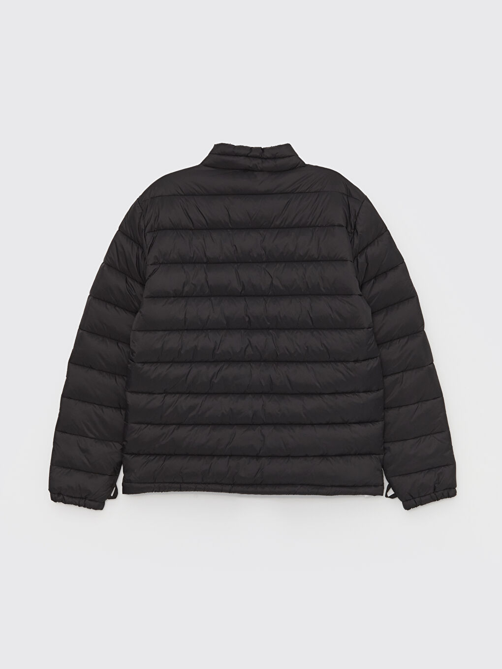 Petrol Standart Kalıp Kapüşonlu Kaban ve Dik Yaka Mont-10