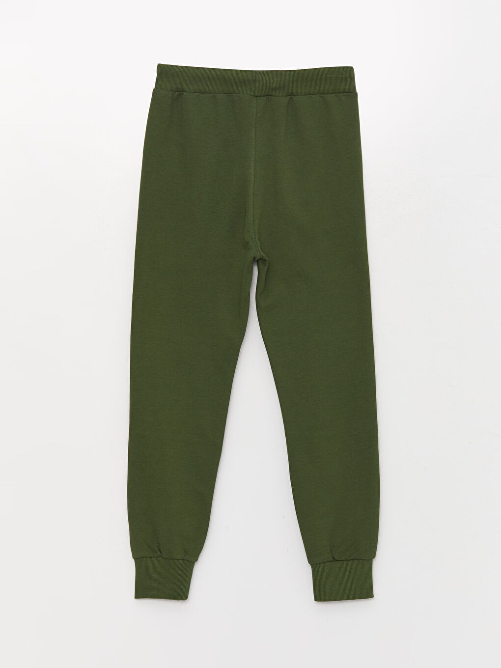 Yeşil Beli Lastikli Baskılı Erkek Çocuk Jogger Eşofman Altı-1