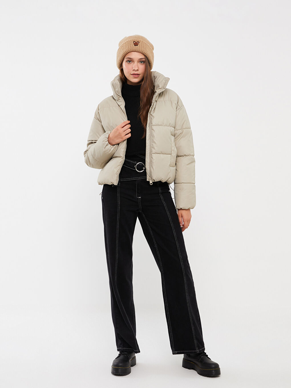 Embroidery Detail Women's Beret-1