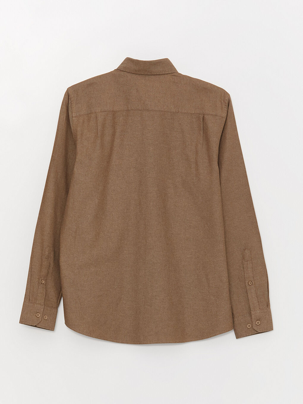 LCWAIKIKI Classic Regular Fit Long Sleeve Gabardine Men's Shirt -W35104Z8-CT9