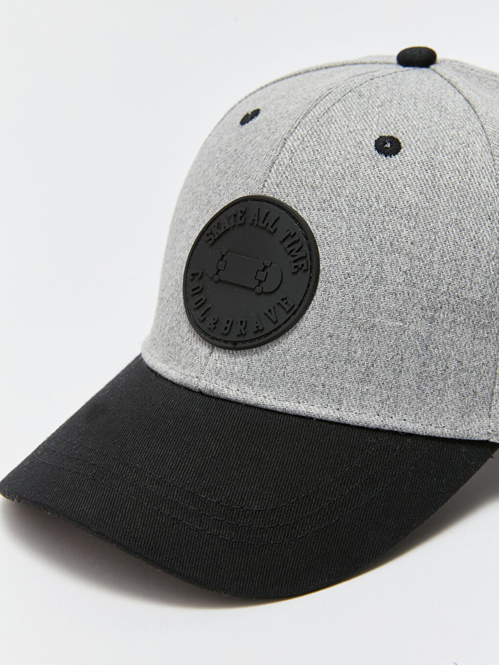 Label Detailed Boy Cap-1