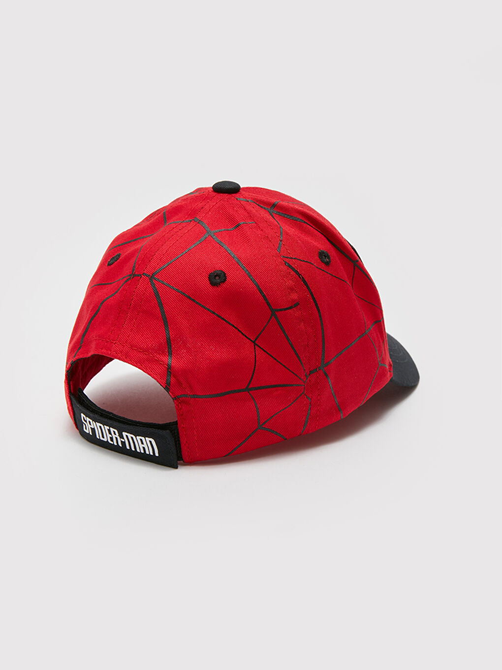 Kırmızı Spider-Man Lisanslı Erkek Çocuk Kep Şapka-3