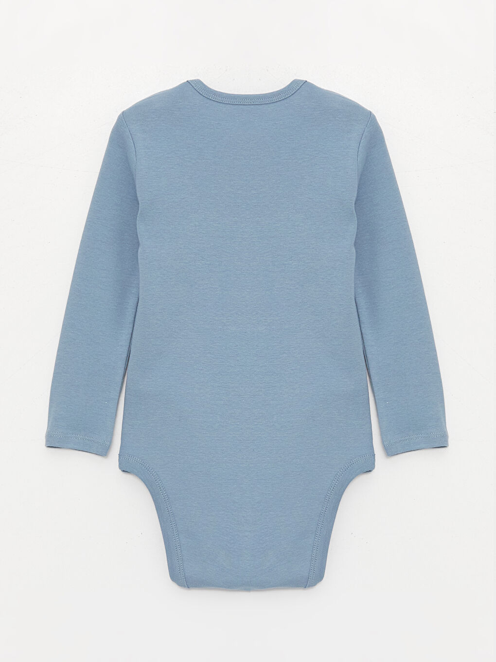 Body pentru Bebeluși Băieți cu Guler Rotund și Capse - Pachet de 5-4