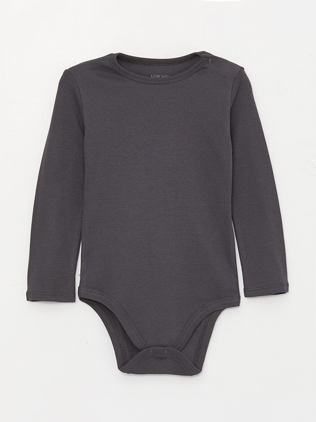 Body pentru Bebeluși Băieți cu Guler Rotund și Capse - Pachet de 5-7