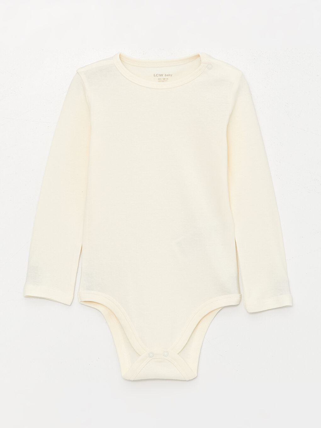 Body pentru Bebeluși Băieți cu Guler Rotund și Capse - Pachet de 5-9