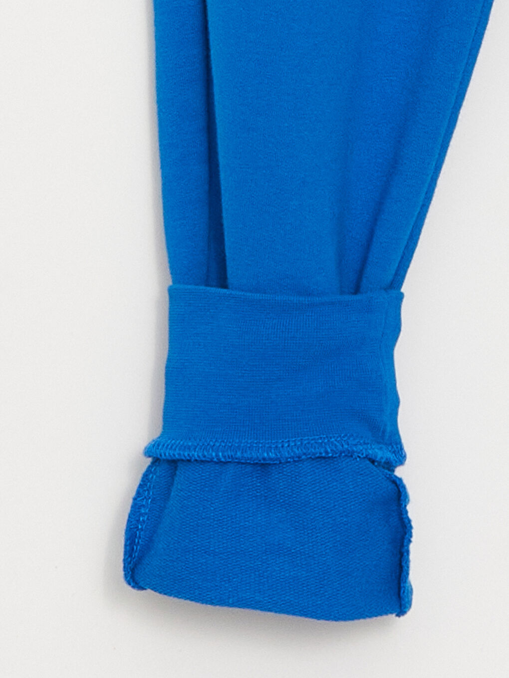 Mavi Beli Lastikli Baskılı Erkek Çocuk Jogger Eşofman Altı-2