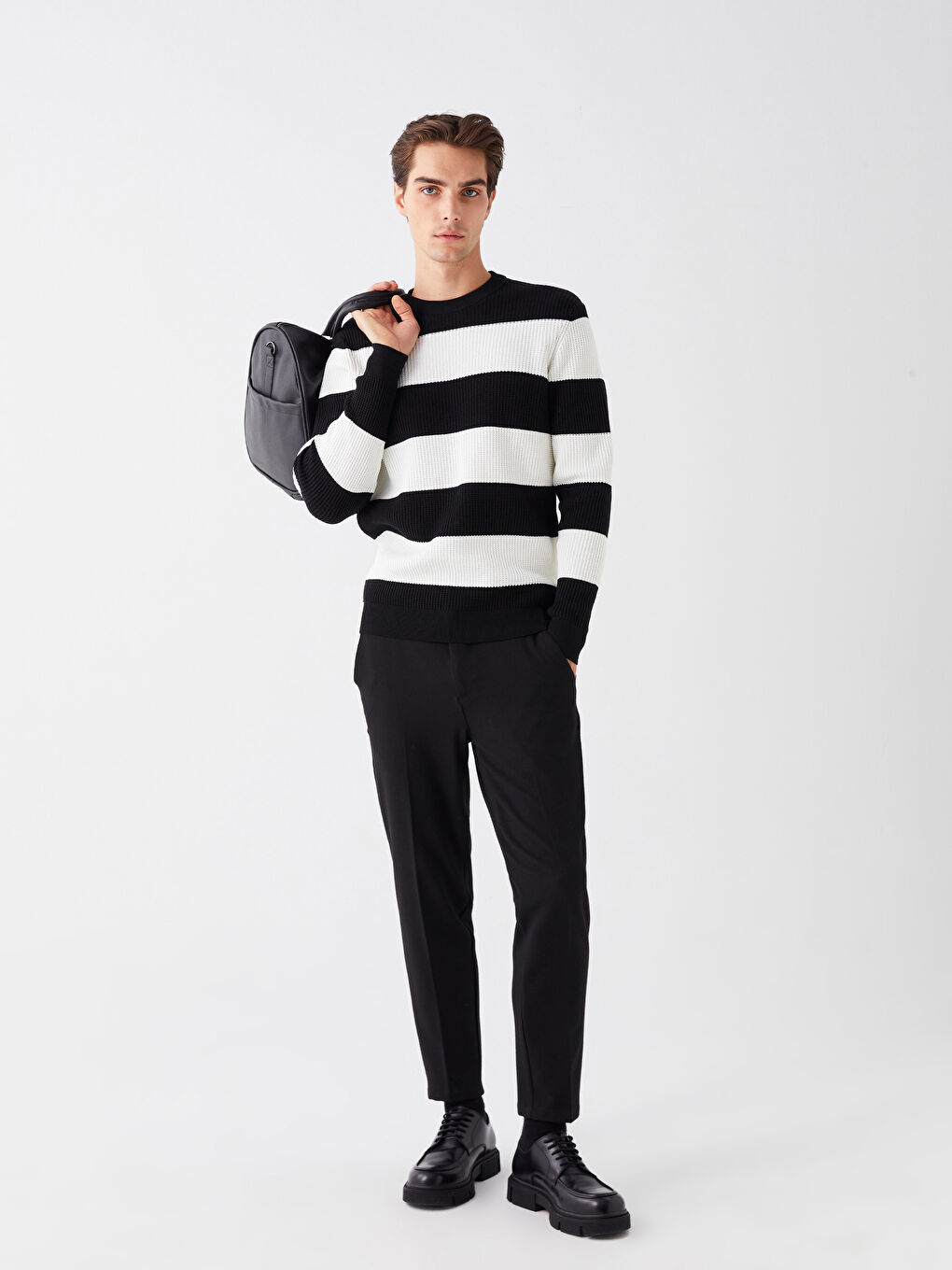 Siyah Slim Fit Erkek Pantolon