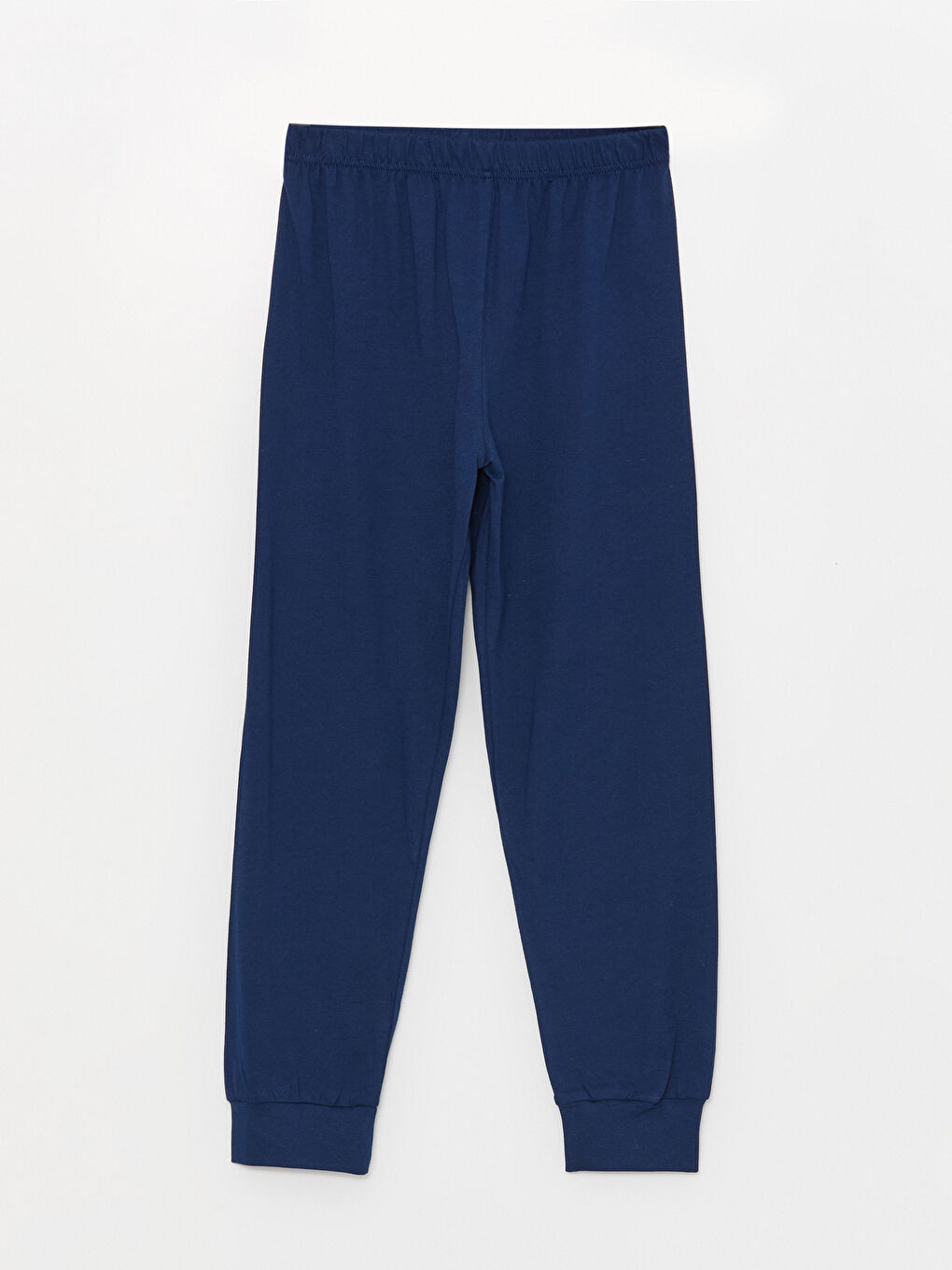 طقم بيجامة كم طويل مطبوع بياقة دائرية للأولاد-4