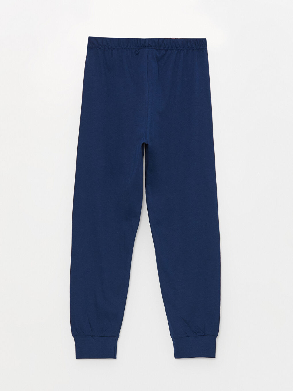 طقم بيجامة كم طويل مطبوع بياقة دائرية للأولاد-6