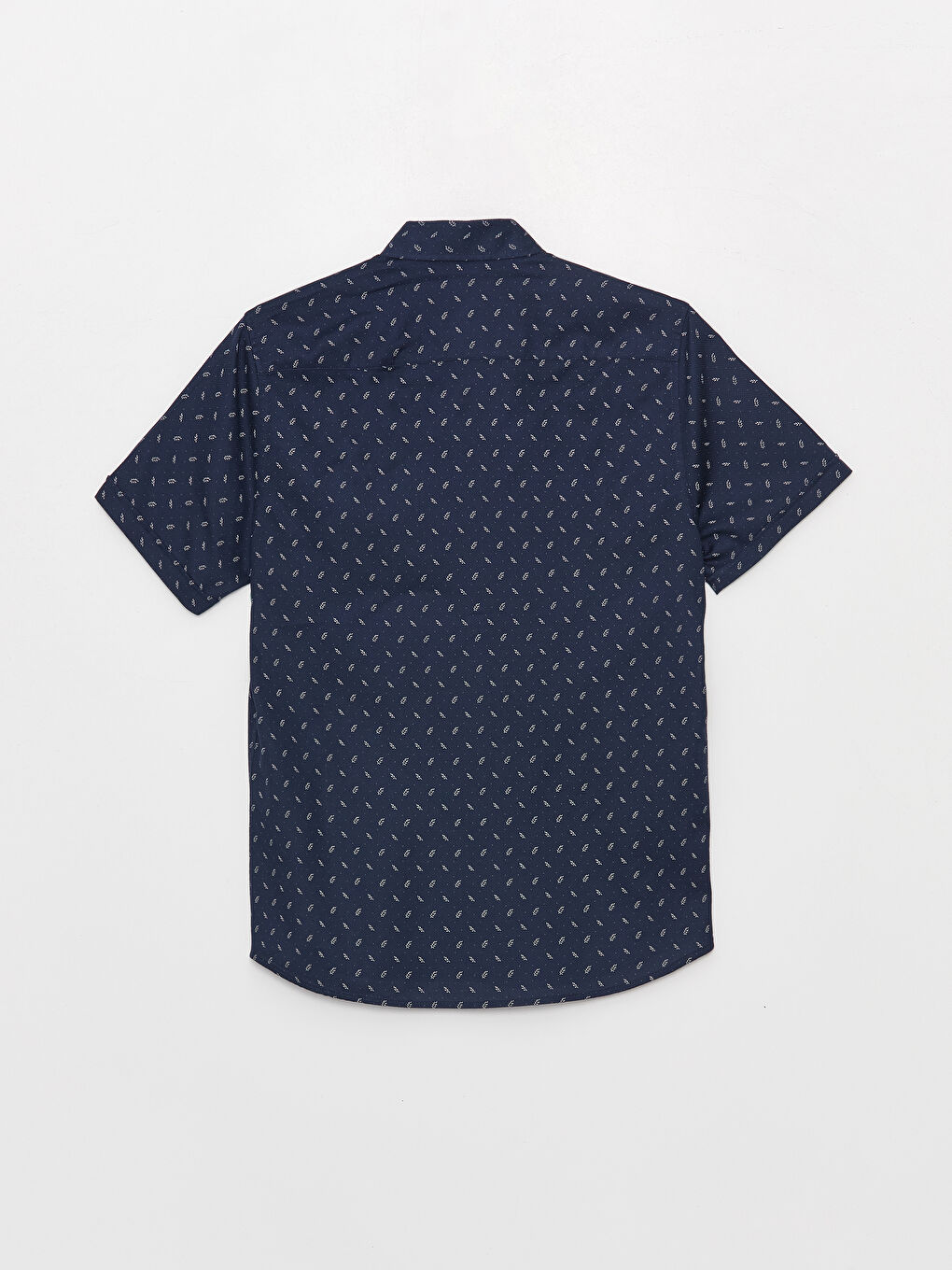 LC Waikiki Slim Fit Short Sleeve Patterned Men's Shirt -W35262Z8-LSJ