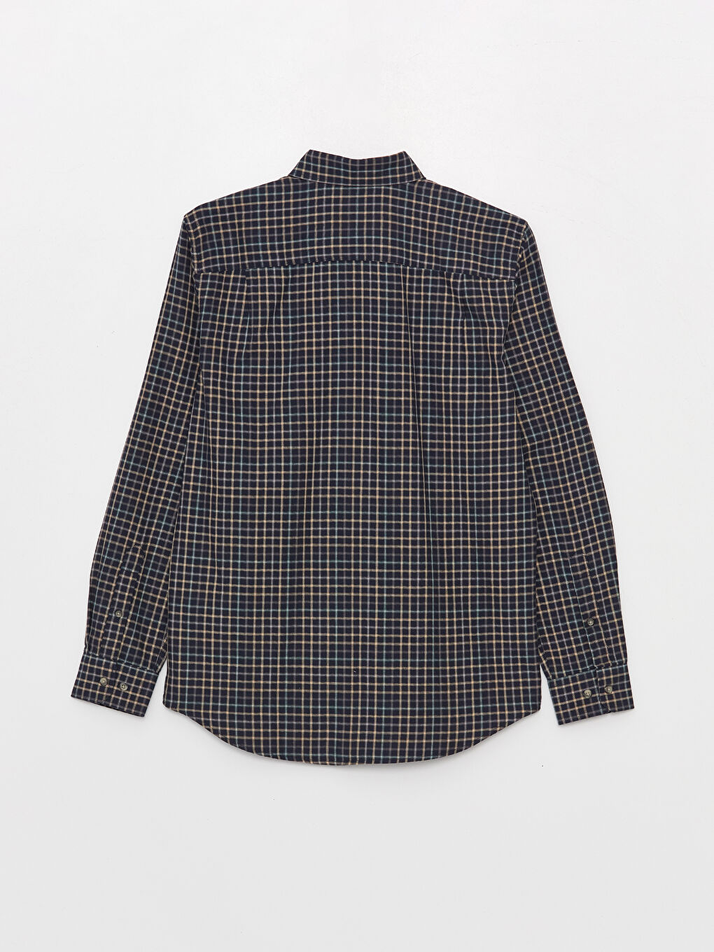 LCWAIKIKI Classic Regular Fit Long Sleeve Plaid Men's Shirt -W35263Z8-LN6