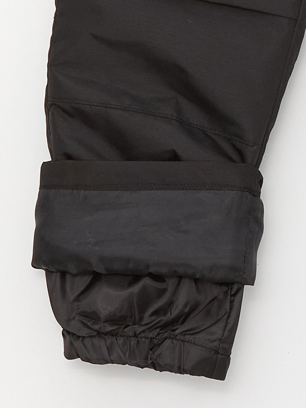 Siyah Beli Lastikli Erkek Çocuk Kayak Pantolonu-2